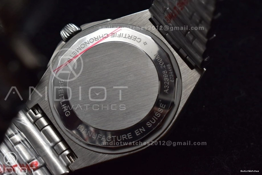Chronomat Breitling Automatic 529 SoftTouch 1:1 Grey SS Dial 40mm Factory A on Bracelet Best BLS Edition GMT 0226